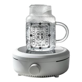 水杯耐高温泡茶杯茶水分离玻璃喝水杯子女咖啡杯大容量800ml带盖