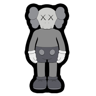 潮牌kaws造型太阳花积木熊街头卧室厨房长条床边防滑吸水地毯地垫