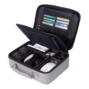 数码收纳包大容量运动相机包带密码锁多功能出差便携旅行数码包