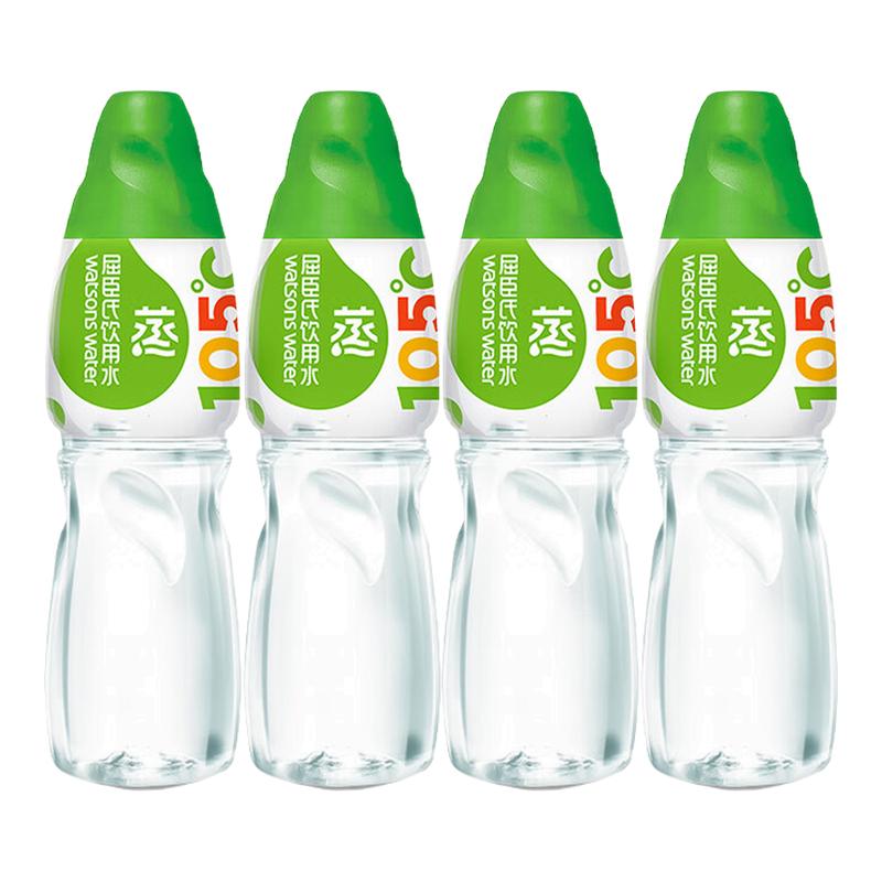 屈臣氏蒸馏水400ml4瓶高温无菌