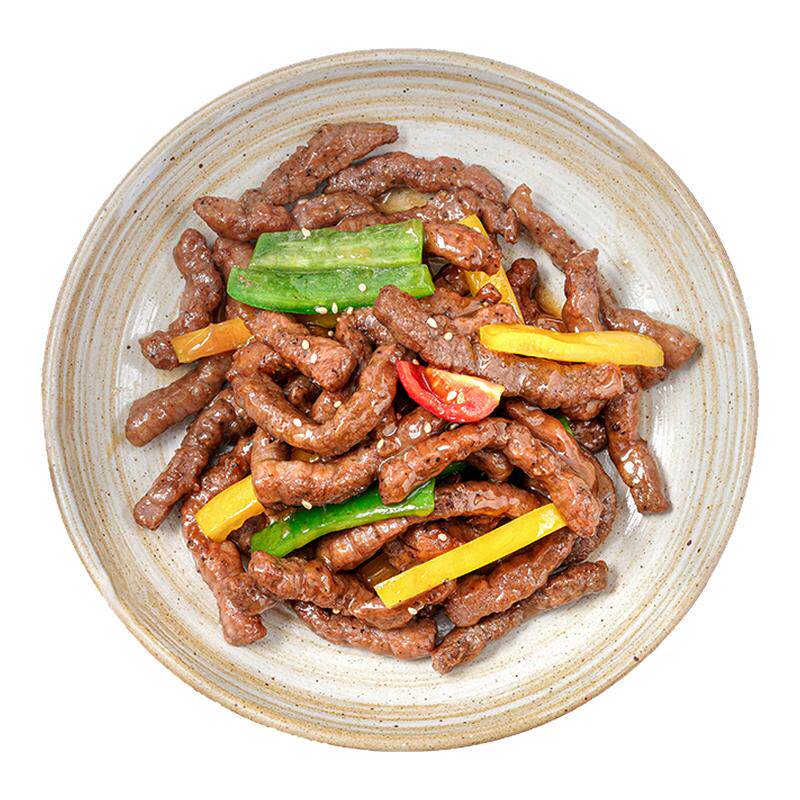 黑椒牛柳1kg便捷菜小牛肉意面黑椒牛柳/牛肉粒/牛