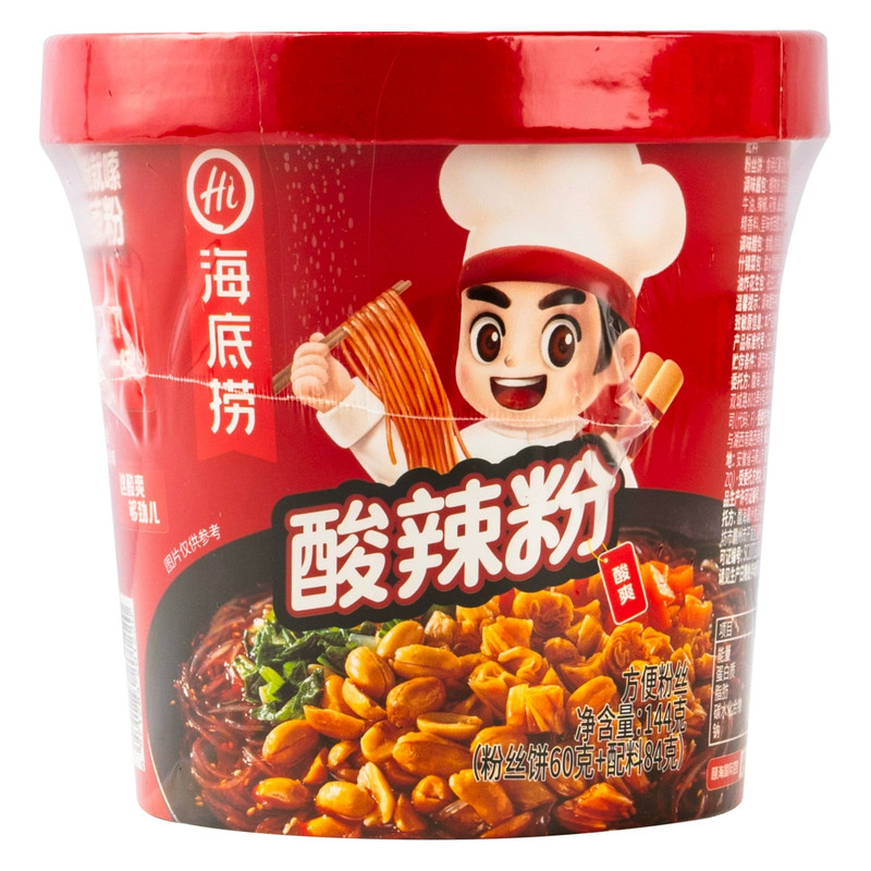 海底捞酸辣粉酸辣什锦粉速食方便面懒人快餐加热即食粉丝米线