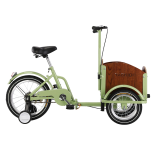 雅士弟宠物车户外亲子自行车倒骑三轮车