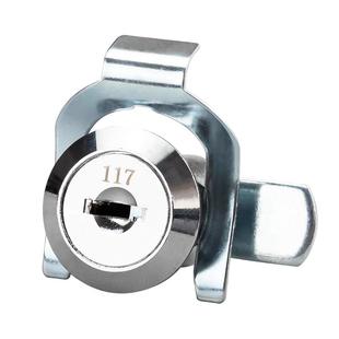 文件柜抽屉锁铁皮柜口舌锁工具柜锁钢制办公档案柜伸缩插片口舌锁