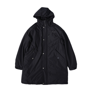 占大帅 美式高端90白鸭绒中长款羽绒服男宽松潮牌大码保暖外套