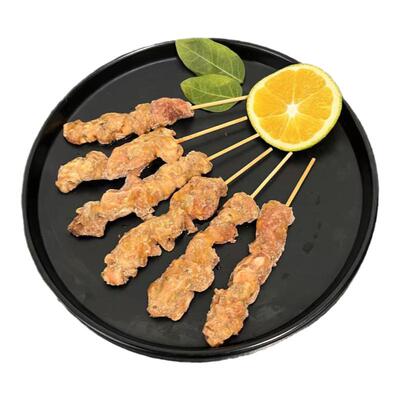 优鲜清真羊肉串半成品户外烧烤羊肉串孜然原味218g*4袋冷冻肉串