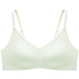 曼妮芬文胸无痕粉底液内衣女薄款舒适软支撑胸罩无钢圈