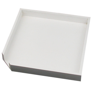 白色茶叶评审盘审评实木木质评茶样标准QS认证SC检测用具茶具摇盘