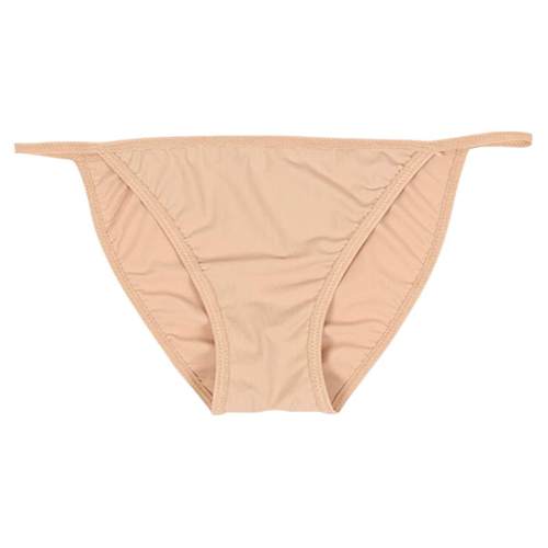 泳衣女比基尼bikini肤色细带低腰防走光防透沙滩度假隐形打底内裤