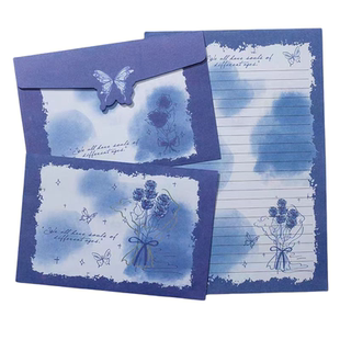 简约高颜值ins信封信纸套装创意祝福纪念礼物手写留言信笺大合集涂鸦蛋糕猫咪可爱ins风高级红包