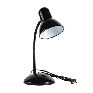 护眼led台灯学习书桌宿舍插电学生台式金属简约办公阅读E27无频闪