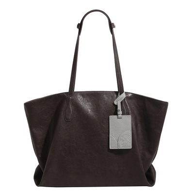 DAOR真皮大容量托特包通勤单肩包