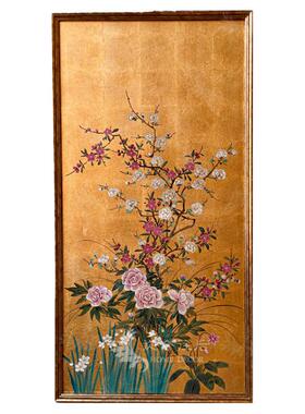 金箔装饰画从今往后手绘