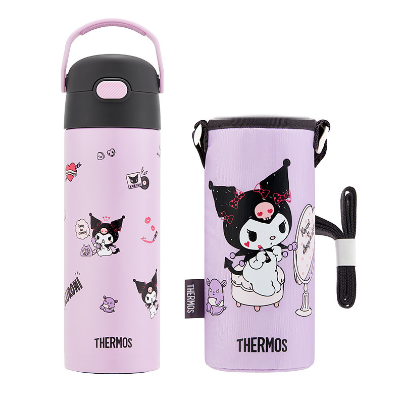 膳魔师旗舰店儿童幼儿园保温杯学生上学专用便携直饮杯宝宝喝水杯