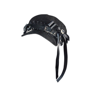 1Gangster Inn原创蕾系型贝雷帽量产型水钻爱心蝴蝶结日系帽子