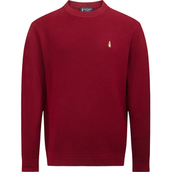 暇步士男装新年红含羊毛针织衫