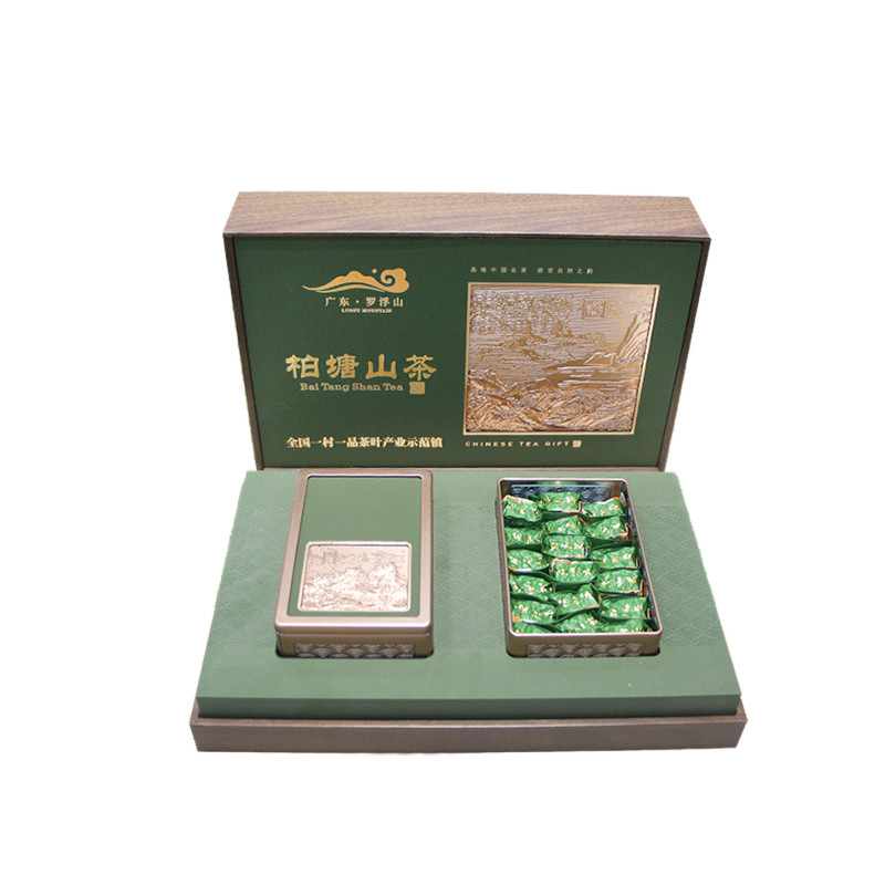 博罗柏塘山茶秋茶客家特级绿茶