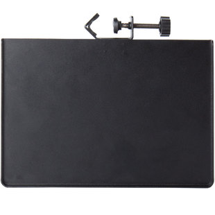 银鱼谱架托盘金属小提琴笛子置物支架乐谱架配件小托盘手机直播鼠标麦克风放置架大托盘谱台置物架声卡托盘