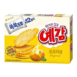 韩国进口好丽友碳烤薯片64g预感薯片土豆片脆片非油炸儿童零食