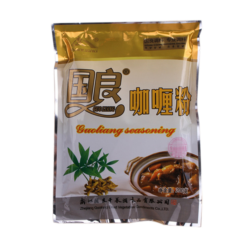 200g*6袋 正宗国良黄咖喱粉调味料咖喱粉烧烤商用泰国印度风味