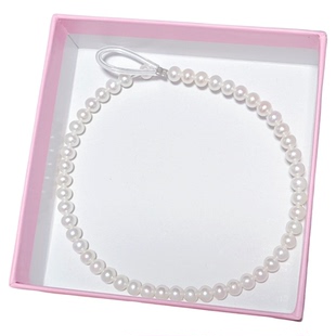 天然近正圆形3-4-68mm小米珠珍珠项链半成品diy手链戒指诸暨散珠