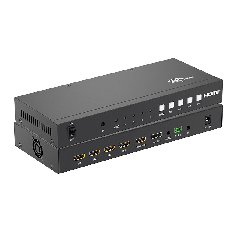 迈拓维矩8K版HDMI切换器4进1出