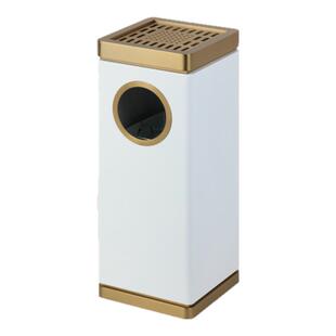 酒店大堂商用垃圾桶商场写字楼电梯口大容量立式不锈钢分类果皮箱