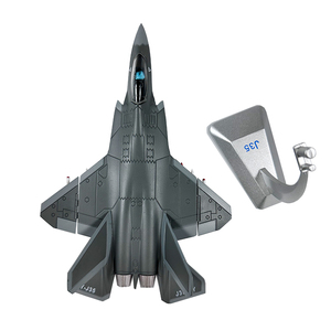歼35舰载机合金仿真飞机模型