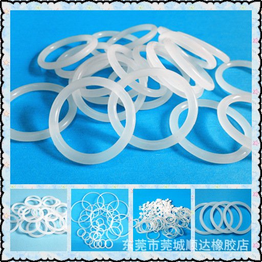 透明硅胶O型圈 线径1规格 红色 彩色