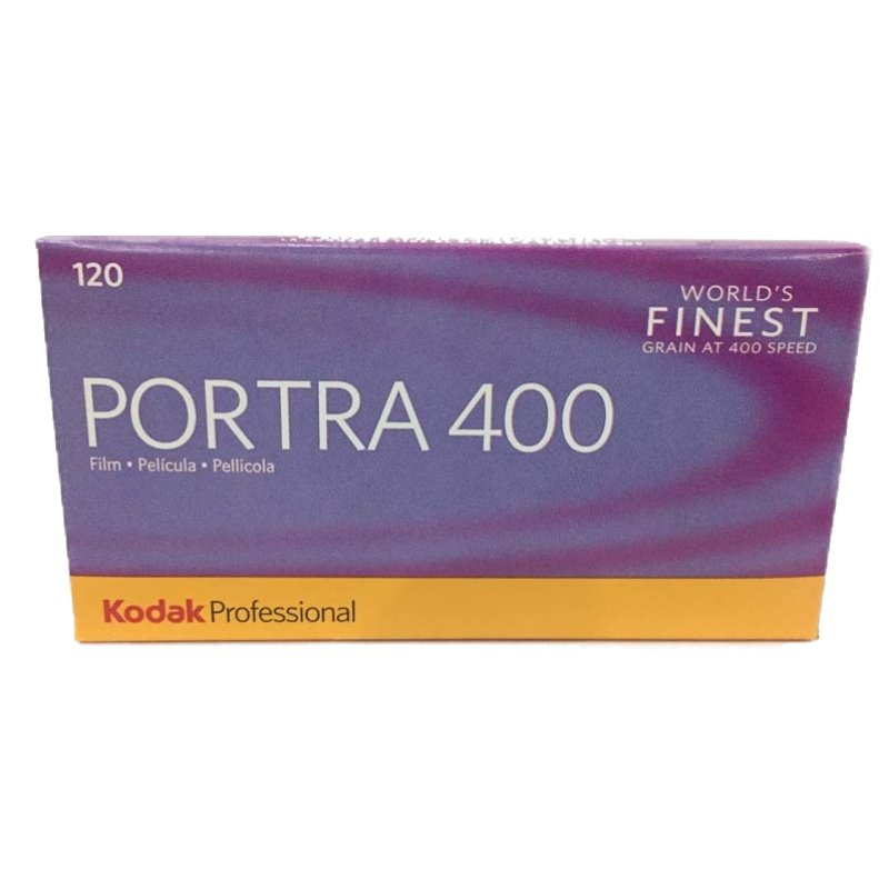 柯达炮塔portra400°120彩色负片人像胶卷27年05月标价为单卷价