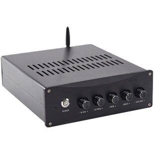 D6S 双芯 3255 2.1大功率数字功放内置电源蓝牙 5.0 aptx-HD 解码