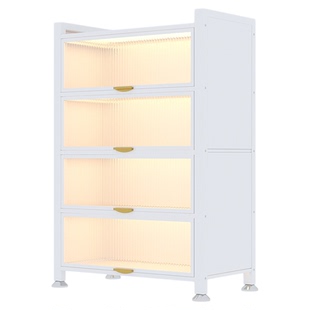 厨房落地多层收纳柜子餐边置物架微波炉家用碗柜多功能橱柜储物柜