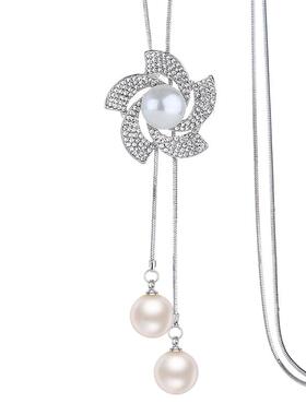 好品质闪亮水钻女百搭简约项链