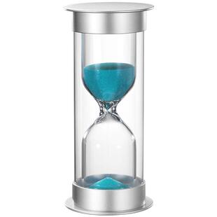 时间沙漏计时器25/30/45分钟1半小时流沙瓶耐摔儿童学习自律摆件