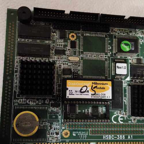 议价HSBC386A1工业ISA半长CPU卡工业级386维修