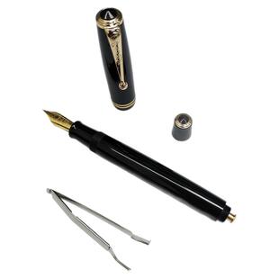 ADMOK28打水片按钮上墨钢笔怀旧民国经典国笔施密特BOCK笔尖