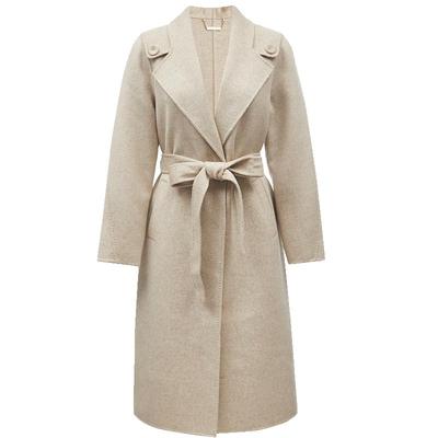 VeroModa绵羊毛毛呢大衣女