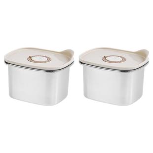 不锈钢冻汤分装盒食品级鸡汤高汤冷冻专用储存盒小饭盒冰箱保鲜盒