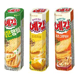 ORION好丽友预感烘培薯片非油炸膨化食品进口版薯愿追剧零食韩国