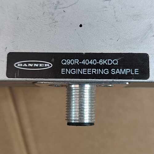 下单前咨询BANNER Q90R-4040-6KDQ工程样机，拆机件，