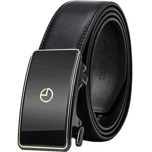 【新年礼物】金利来皮带男士镜面内扣式商务正装百搭裤带腰带男