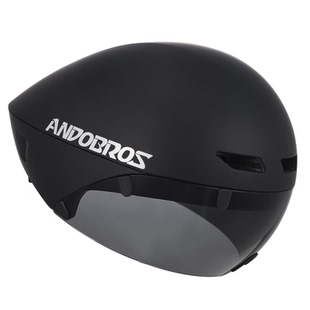 ANDOBROS 破风计时赛TT铁人三项公路自行车赛气动专业骑行头盔男