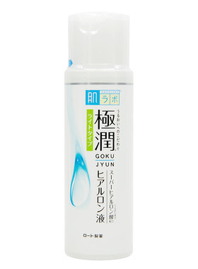 日本本土ROHTO乐敦肌研极润玻尿酸保湿滋润爽肤化妆水170ml清爽型