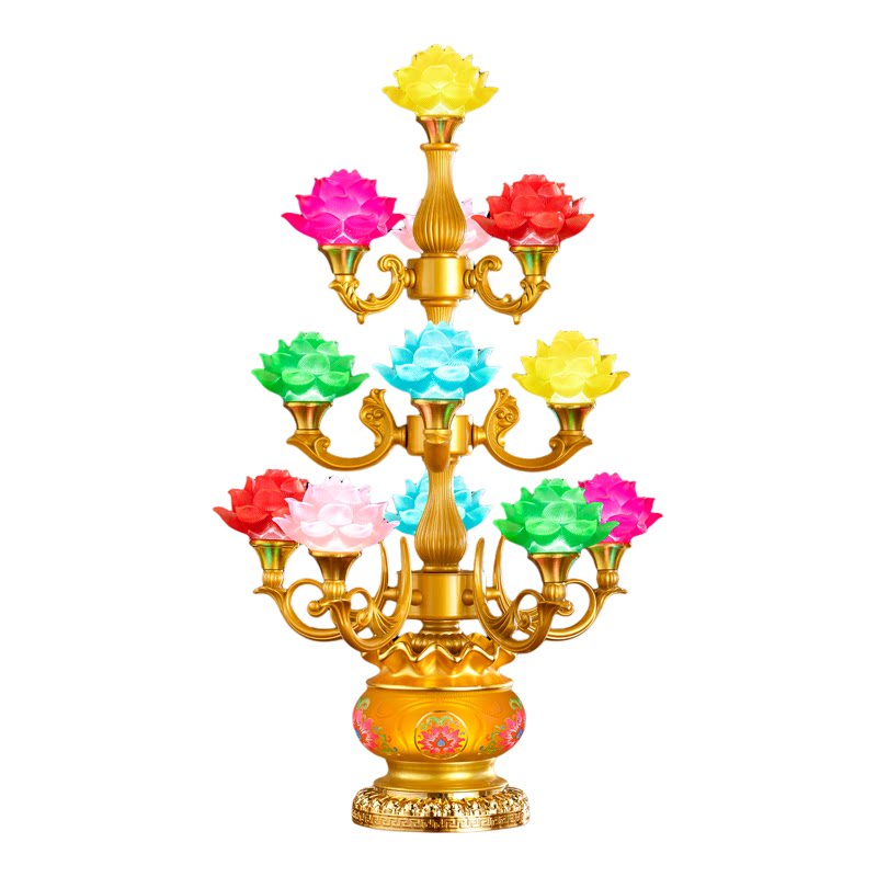 厂家直销出口品质寺庙莲花灯