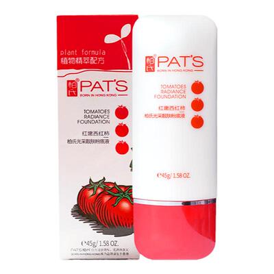 柏氏红嫩西红柿光采靓肤粉底液