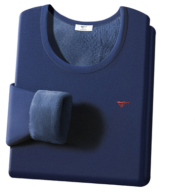 七匹狼男士保暖内衣加绒加厚