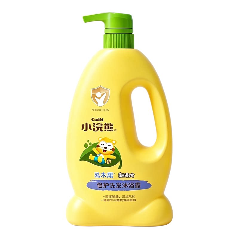 小浣熊乳木果儿童温和保湿洗发水
