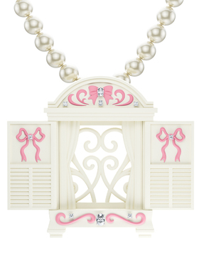 YVMIN尤目 x AshleyWilliams 梦幻小窗可拆卸珍珠项链生日礼物