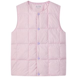 【校服神器】波司登儿童羽绒服女童马甲男童90绒羽绒内胆宝宝马甲