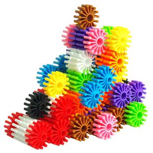 儿童益智玩具女孩拼装齿轮幼儿园小孩男孩拼插积木儿童节礼物3岁